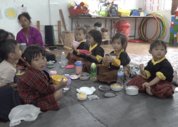Tashithang ECCD centre nurtures young learners